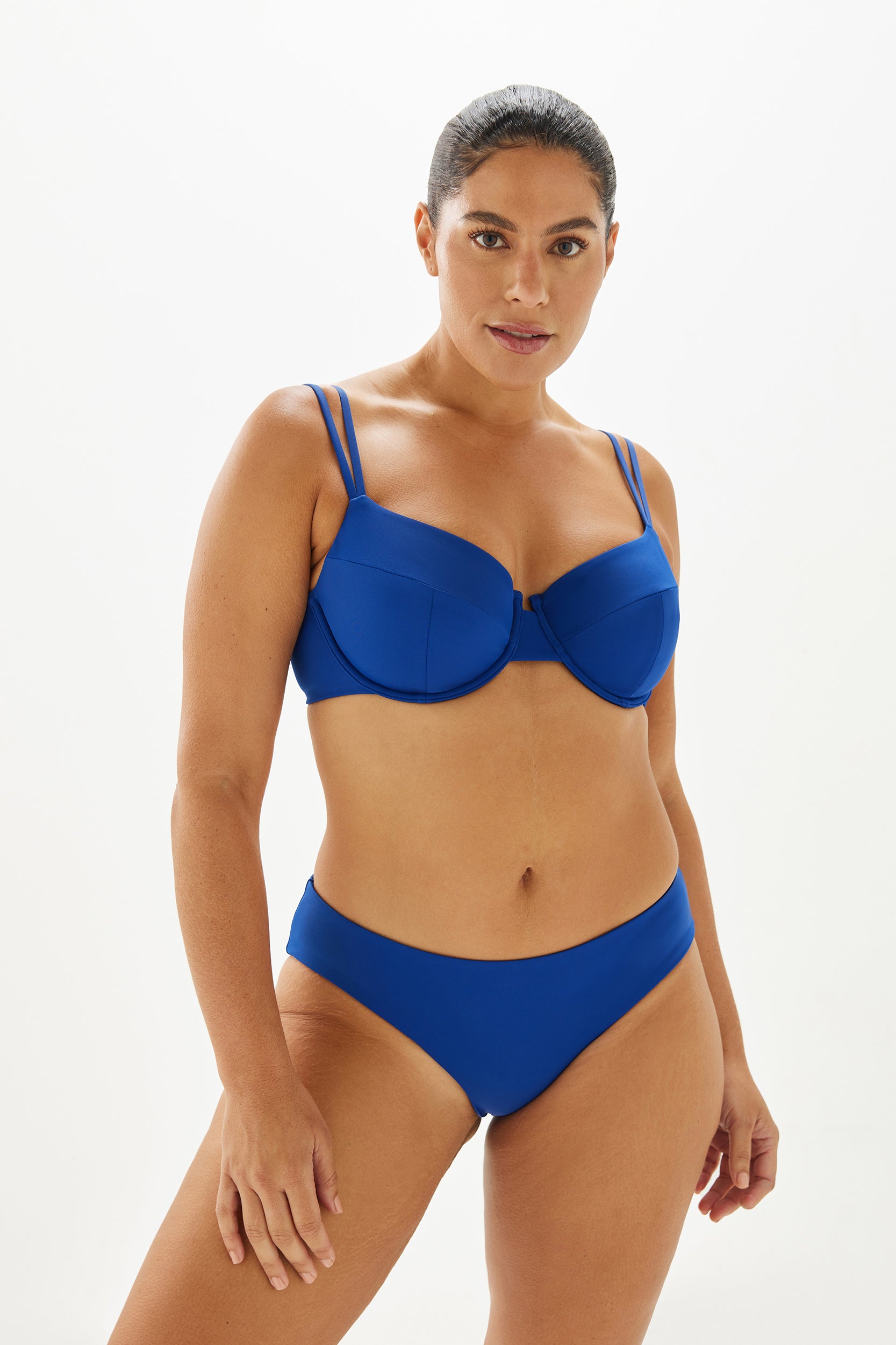 The Line Pool Top, D+ Cup Bikini, Form and Fold Larger Bust Swimwear