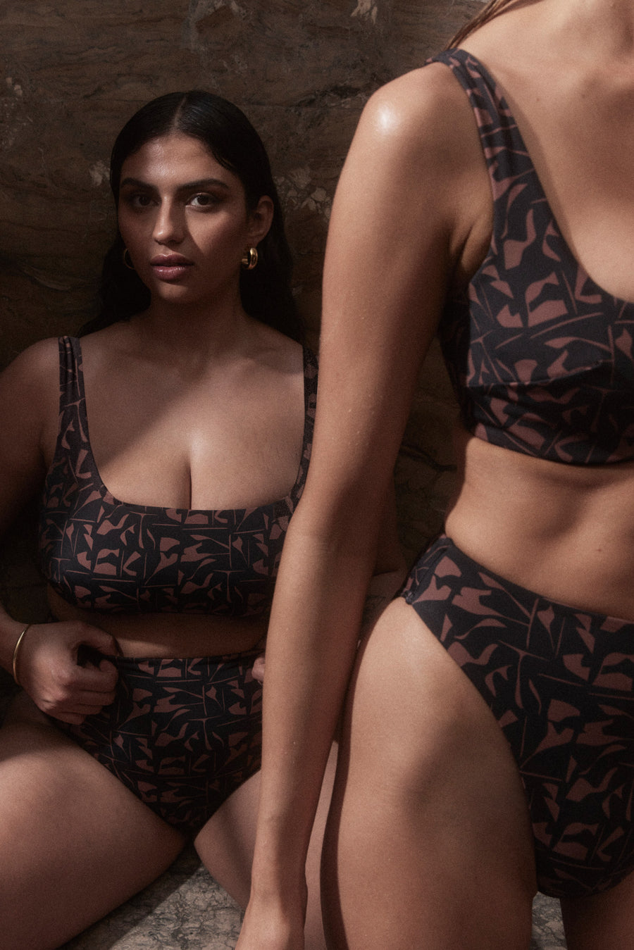 The Crop L'Art Brown Top