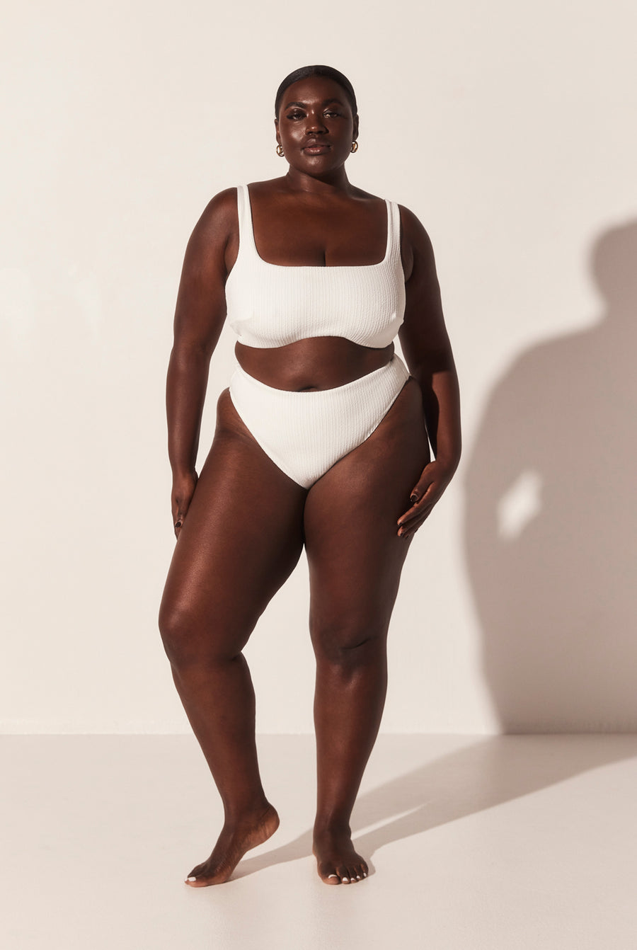 The 90s Rise Bone Crinkle Bottom